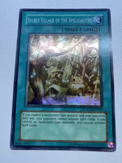 Yu-Gi-Oh! SECRET VILLAGE OF THE SPELLCASTERS Super Rare Unlimited CSOC-EN061 MP - Image 1