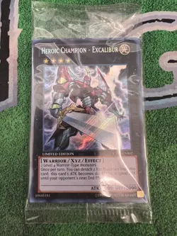 Yugioh SEALED 2009 5D's Collectors Tin Heroic Champion - Excalibur Pack CT09 - Image 1