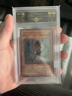 Yu-Gi-Oh Gerfried Der Schwertmeister Ultimate Rare 1. Edition AP 9.5 - Image 1
