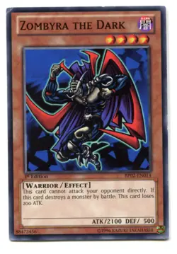 Yu-Gi-Oh! PLAYED/POOR Zombyra the Dark Common englisch Zombyra der Dunkle - Image 1