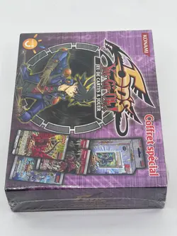 Yu-Gi-Oh! Coffret Special 5Ds-Deck de demarrage + 4 boosters - FR, neuf (violet) - Image 4