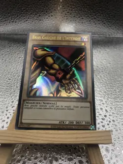 Carte Yu Gi Oh BRAS GAUCHE DE L'INTERDIT LOB-FR123 25TH - Image 1
