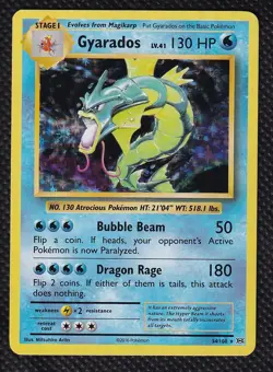 Gyarados Holo Holo Rare XY - Evolutions 34/108 Pokemon Card - Image 1