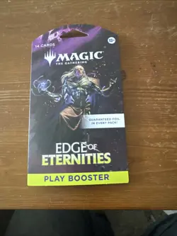 mtg edge of eternities play boosters Brand New, And Factory Sealed. 14 Cards In - Image 1