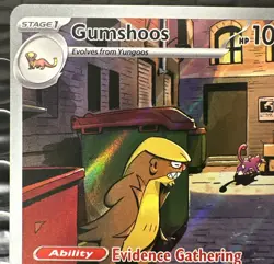 Gumshoos 153/132 Illustration Rare Pokemon TCG Mega Evolution English Card Mint - Image 3