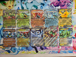 2025 Pokemon Prismatic Evolutions Double Rear EX 10 Card Lot - Image 1