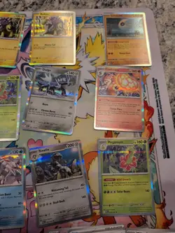Lot Of 63 Pokemon Cards from Mega Evolution - Holo, Reverse, And Bulk - Image 2
