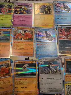 Lot Of 63 Pokemon Cards from Mega Evolution - Holo, Reverse, And Bulk - Image 4
