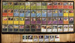 Pokemon Shining Legends Lot of 59 Cards Perfect For Master Set! No Duplicates! - Image 1