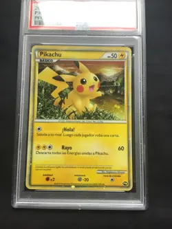 Pokemon Cards: 2010 Pikachu World Collection Spanish Pikachu PSA 9 - Image 2