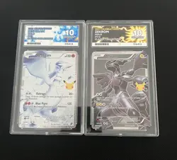 Pokemon TCG Cards Zekrom & Reshiram Celebrations Set Ace 10 Sequential - Image 1