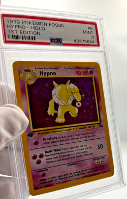 Pokemon Cards - PSA 9 1st Edition Hypno 7/62 - Fossil Set - MINT - PSA9 - Image 3