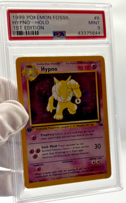 Pokemon Cards - PSA 9 1st Edition Hypno 7/62 - Fossil Set - MINT - PSA9 - Image 4