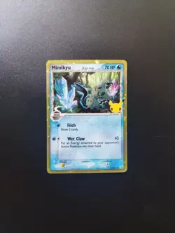 Mimikyu SWSH136 NM Celebrations Promo Pokemon Card - Image 1