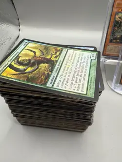 BULK MTG + Magic the Gathering Cards Lot - Bonus Yu-Gi-Oh Cards Too. House Find - Image 2
