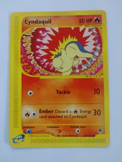 CYNDAQUIL - 105/165 Expedition Base Set - Regular Common LP - Pokemon TCG Card - Image 1
