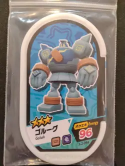 Golurk Golett Mezastar Pokemon Card Japanese Tag Tip Free Shipping Nintendo - Image 4