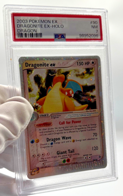 Pokemon Cards - PSA 7 Dragonite Ex 90/97 - Ex Dragon Holo - NM - PSA7 - Image 4