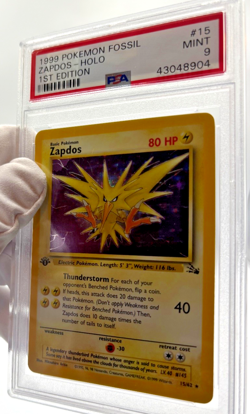 Pokemon Cards - PSA 9 1st Edition Zapdos 15/62 - Fossil Set - MINT - PSA9 - Image 5