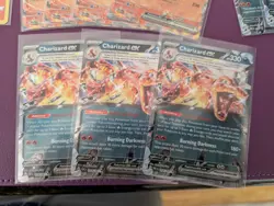 Pokemon Charizard Ex And V Card Lot Of 25 NM Cards - Image 5