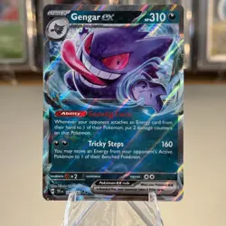 Pokemon Card Gengar ex 104/162 Temporal Forces Double Rare NM/M - Image 1