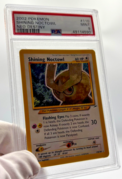 Pokemon Cards - PSA 9 Shining Noctowl 110/105 - Neo Destiny - MINT - PSA9 - Image 4