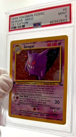 Pokemon Cards - PSA 9 1st Edition Gengar 5/62 - Fossil Set - MINT - PSA9 - Image 5