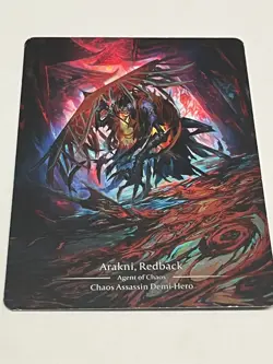 Flesh and Blood FAB Arakni, Redback (Marvel) NM 1st Edition Cold Foil The Hunted - Image 2