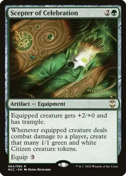 Scepter of Celebration - New Capenna Commander | MTG Card - Image 2