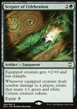 Scepter of Celebration - New Capenna Commander | MTG Card - Image 3