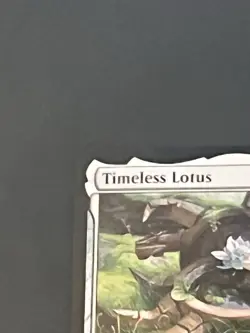 Magic the Gathering Timeless Lotus Dominaria United Regular Card - Image 2