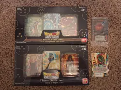 2 Dragon Ball Super Card Game Theme Selection (Goku & Vegeta) Brand New - Image 1