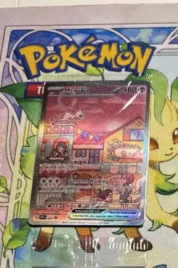 Pokemon TCG Mew EX SVP Blackstar 151 Promo Card 053 Scarlet & Violet Sealed - Image 1