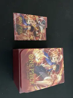 One Piece 3 Brothers Deck Box Only - No Cards Included - Image 1