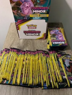 Pokemon Sun & Moon Unified Minds | 3 Card Mini Booster Pack Factory Sealed - Image 5