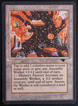 Mishra's Factory (Autumn) Magic Card Antiquities MTG - Image 1
