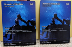 2x Memories of Nibelheim (0026) Final Fantasy FCA, Magic MtG, Regular - NM! - Image 1