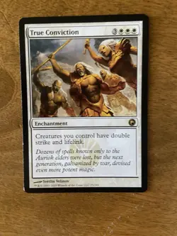 True Conviction X1 LP English MTG Scars of Mirrodin - Image 1