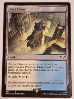 Port Town - Commander: Warhammer 40K - Magic the Gathering MTG Nice! - Image 1