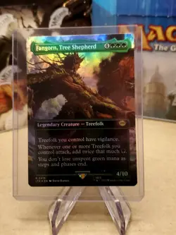 Fangorn, Tree Shepherd Foil Borderless Rare R 0415 LTR EN MTG Magic NM - Image 1