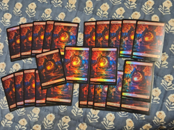 Mountain (Showcase) FOIL Dominaria United x24 Near Mint 280/281 - Image 1
