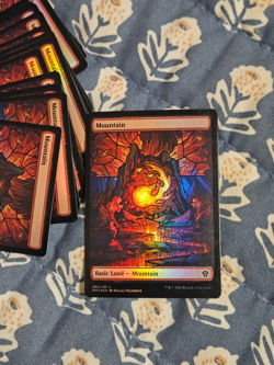 Mountain (Showcase) FOIL Dominaria United x24 Near Mint 280/281 - Image 2
