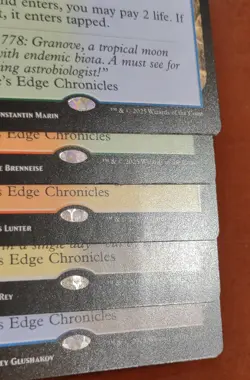 EDH 5 Shock Land mtg BEND Edge of Eternities Watery Grave Sacred Foundry - Image 2