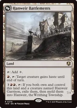 HANWEIR BATTLEMENTS x1 mtg NM/NM- Innistrad Remastered 1 Rare - Image 1