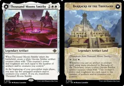 THOUSAND MOONS SMITHY mtg NM-M Lost Caverns of Ixalan 1 Rare - Image 1