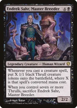 1x Endrek Sahr, Master Breeder NM Eng MTG - Commander 2013 - Image 1