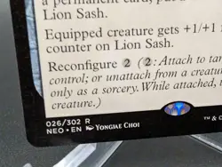 Lion Sash Kamigawa: Neon Dynasty Regular - Image 2