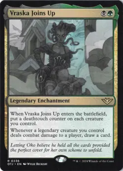 Vraska Joins Up R Outlaws of Thunder Junction 236 NM - Image 1
