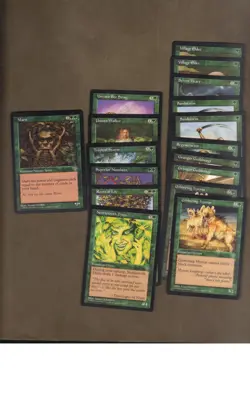 MTG: Mirage: 17 NM green lot. MARO, ROOTS OF LIFE, UNSEEN WALKER +14 See Scans - Image 1