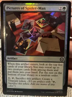 Pictures Of Spider-Man - Marvel’s Spider-Man (SPM) - MTG - FOIL - Image 1